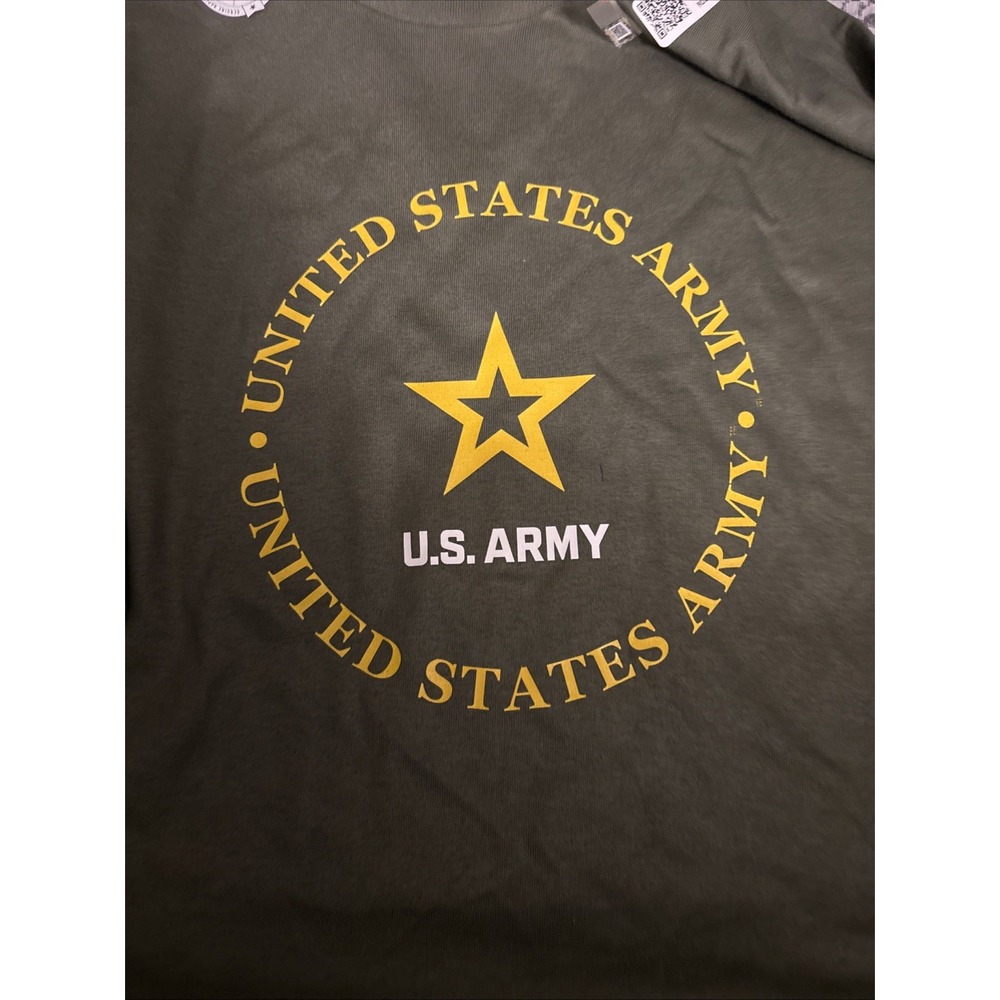 Rapid Dominance Army Graphic T-Shirt Size 2XL Green Military - Picture 2 of 4